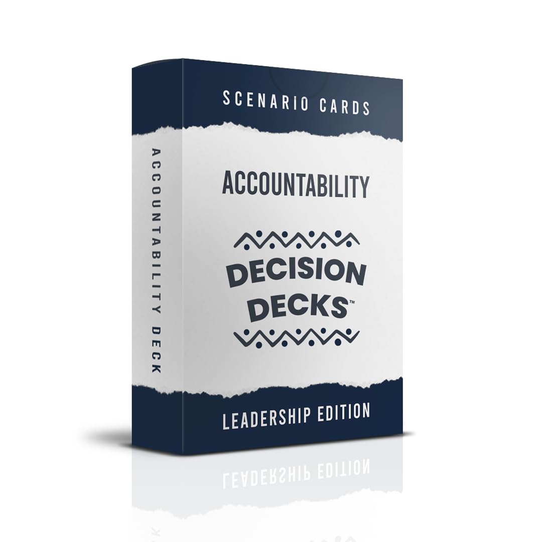 Kingswood Security Leadership Scenario Cards Ultimate Box Set | 360 Decision Deck Scenarios for Managers (6-Deck Collection: Conflict, Integrity, Appreciation, Judgment, Well-Being, Accountability)