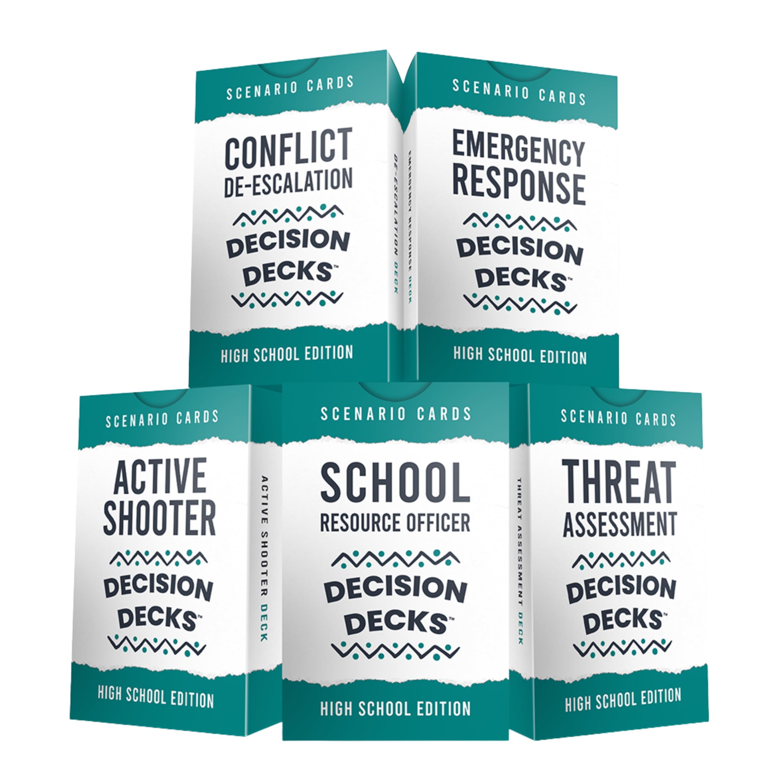 High School Safety and Security Scenario Cards Bundle Edition Containing 300 Questions to to Enhance Critical Thinking, Judgement, Problem Solving and Decision Making Abilities.