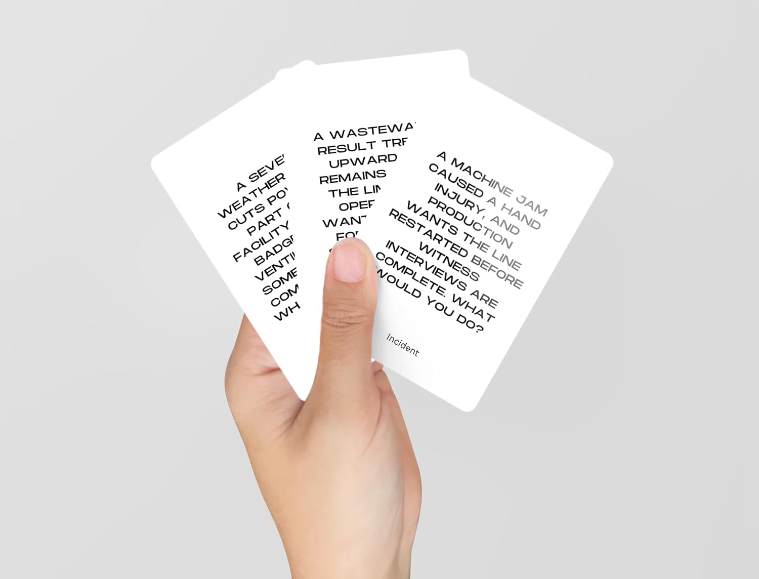 Kingswood Security 60 Health and Safety Scenario Cards