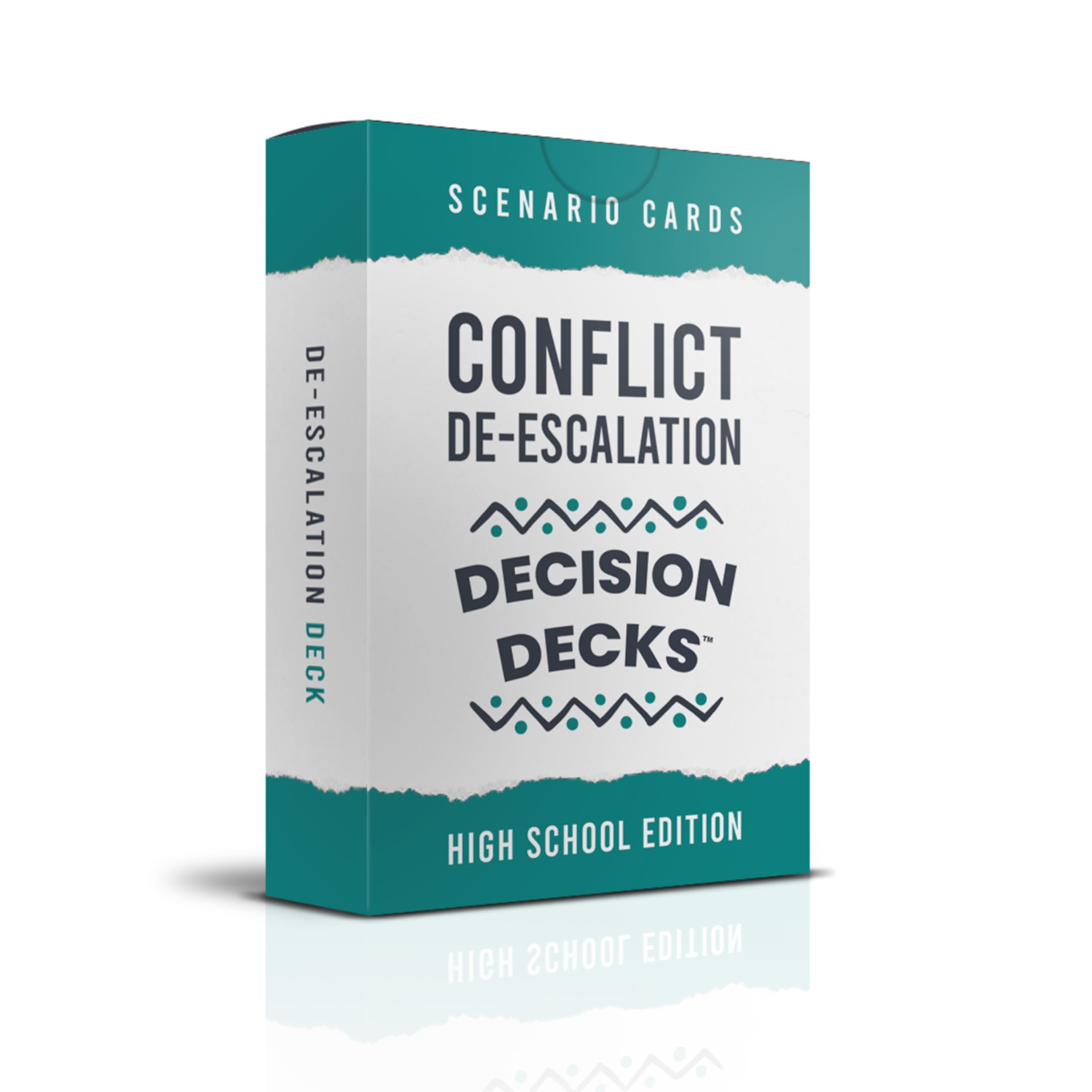 High School Safety and Security Decision Decks: 60 Conflict De-Escalation Scenario Cards to Enhance Critical Thinking, Judgment, Problem Solving, and Decision Making.