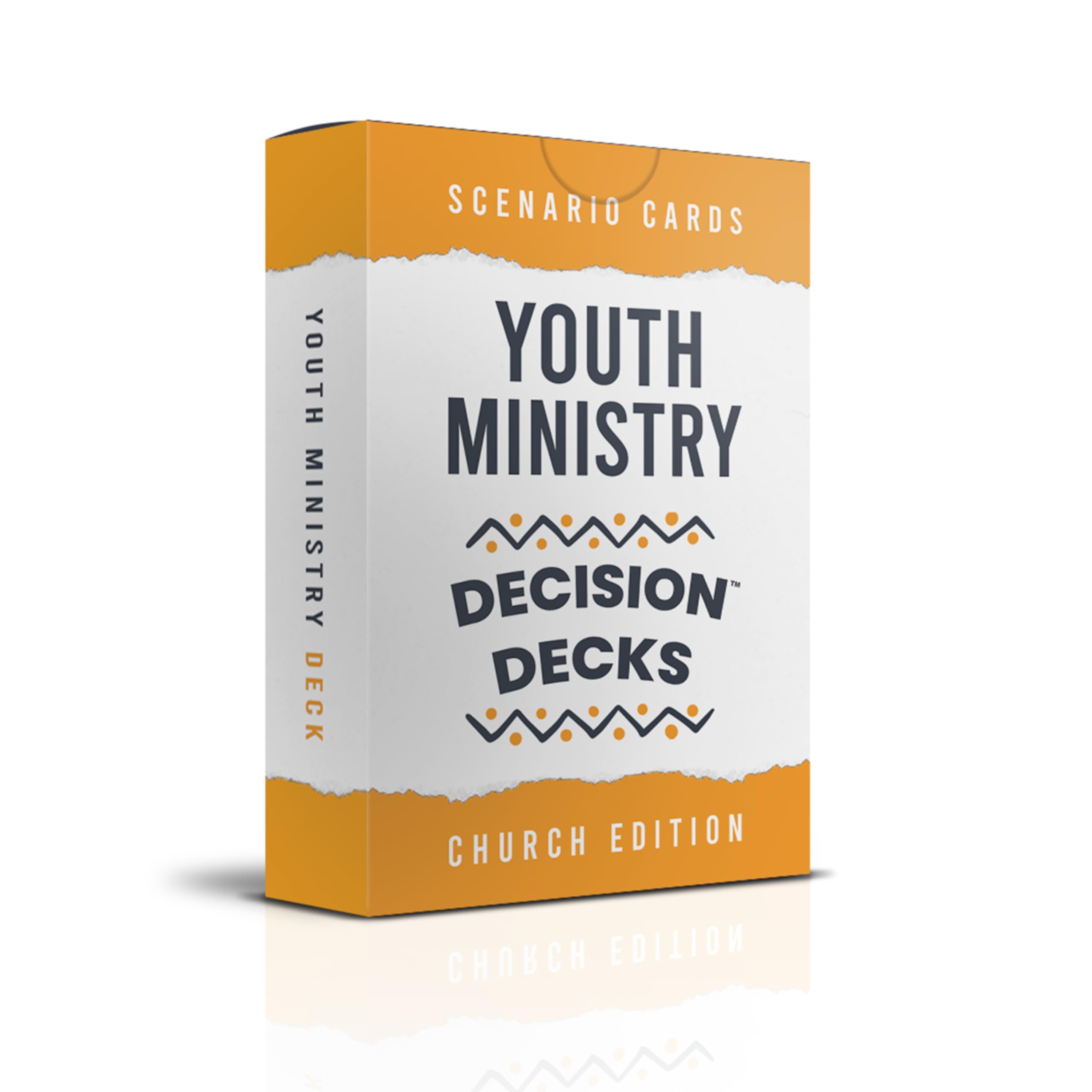 Church Safety and Security Decision Decks | 60 Youth Ministry Scenario Cards for Leadership Training, Mentorship, and Faith-Based Teen Guidance